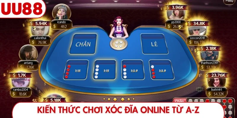 Kiến thức chơi xóc đĩa online từ A-Z